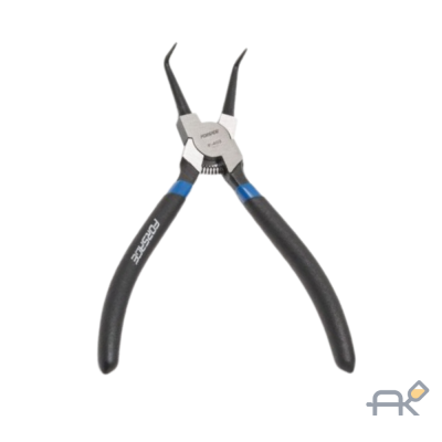 СЪЕМНИК ВНУТРЕННИХ СТОПОРНЫХ КОЛЕЦ ИЗОГНУТЫЙ 90 ``PROFI``7``-180ММ. В БЛИСТЕРЕ Forsage (F-403)